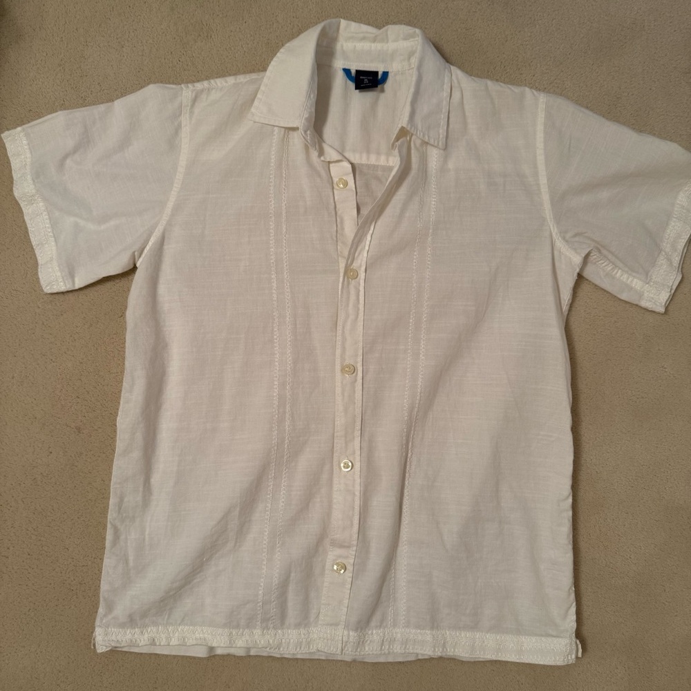 * $8 with $15+ bundle * Gap kids embroidered button down